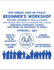 19th annual area 08 YPAACC Beginner’s Workshop  @ Seacoast Community Church 1050 Regal Rd, Encinitas 92024